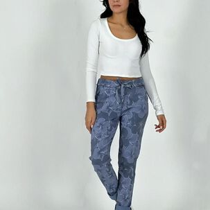 Jogger Italiano Estampado Floral