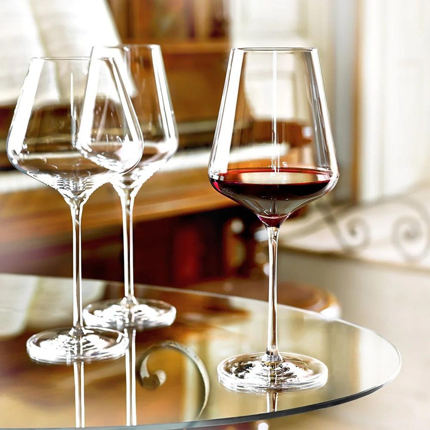Set 6 Copas Cristal Bordeaux 645 Ml Quatrophil image number 1.0
