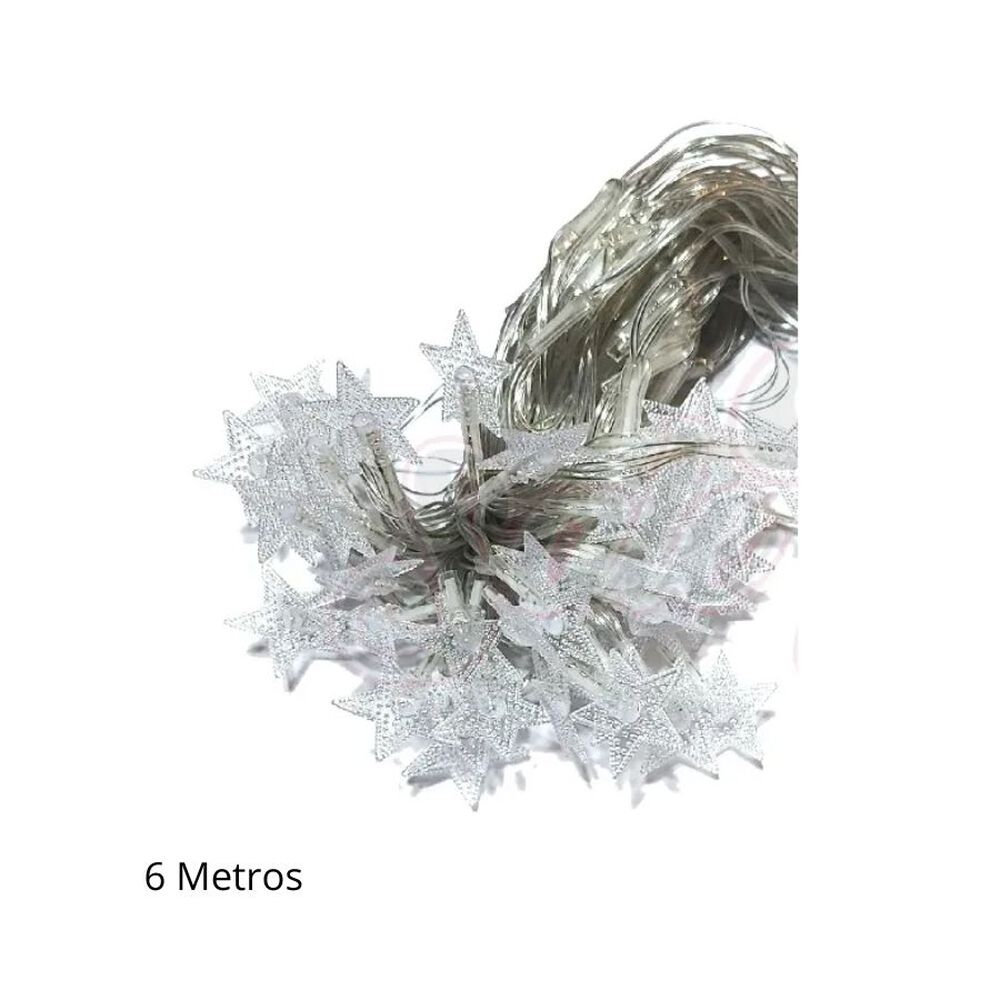 Malla Estrellas Cascada Luces Solar 192 Led Multicolor 6 Metros image number 2.0