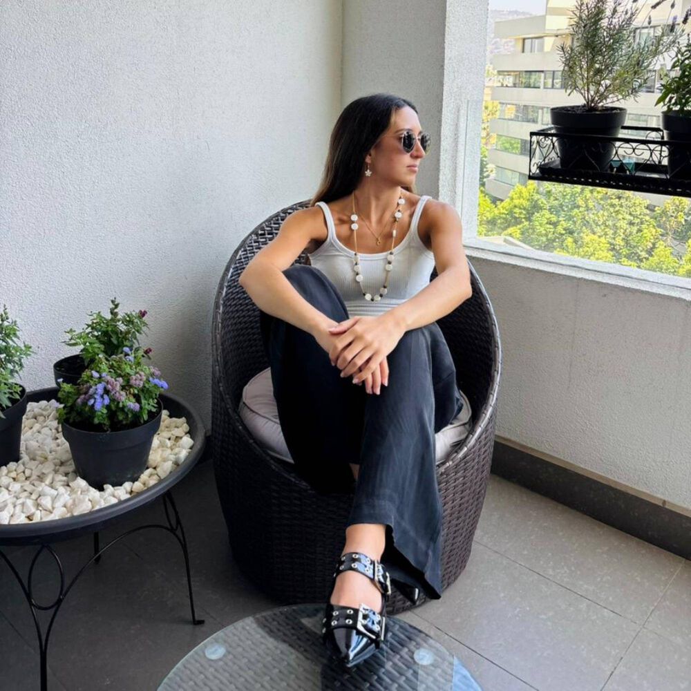 Ballerinas Negro Mujer Casuales Chalada Slik-1 image number 3.0