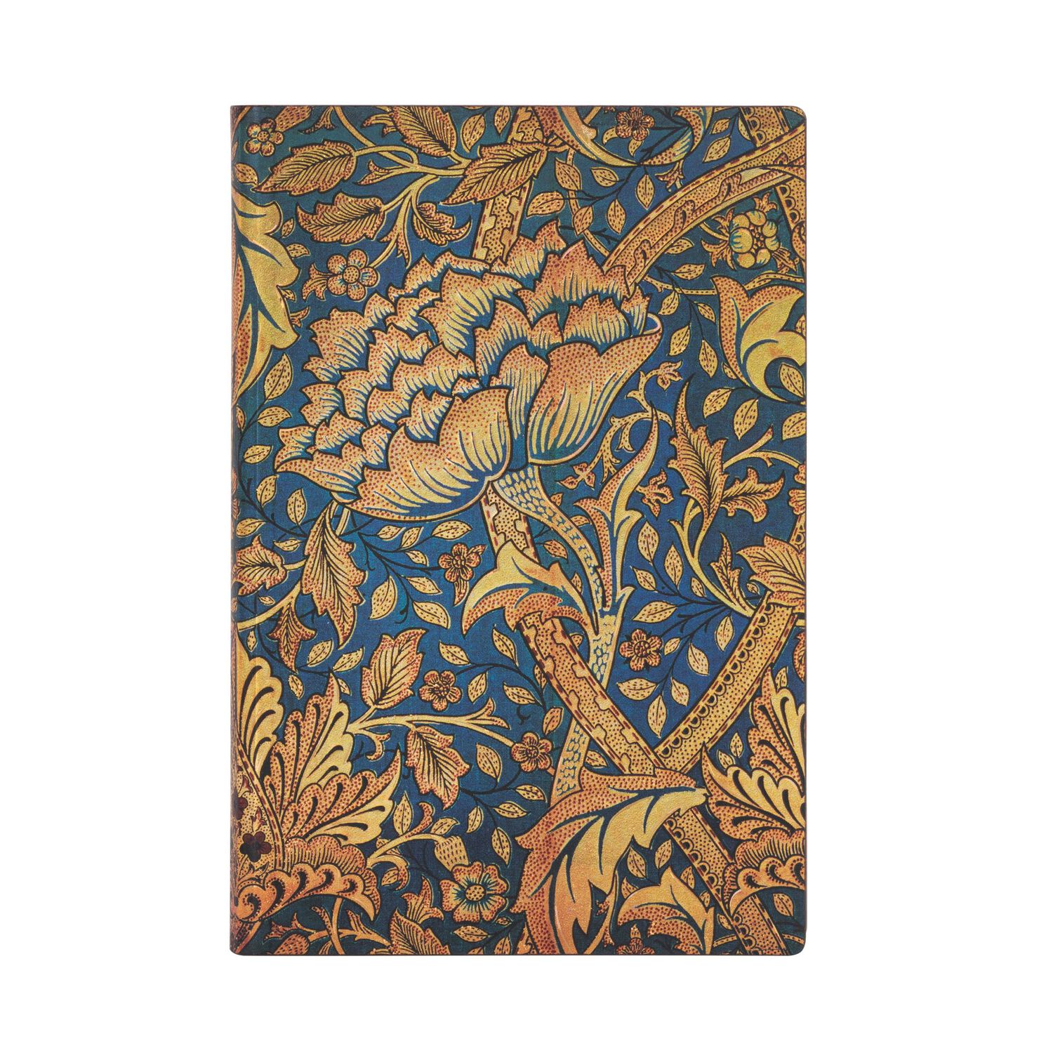 Libreta William Morris Tapa Flexible Con Lineas, Mini image number 0.0