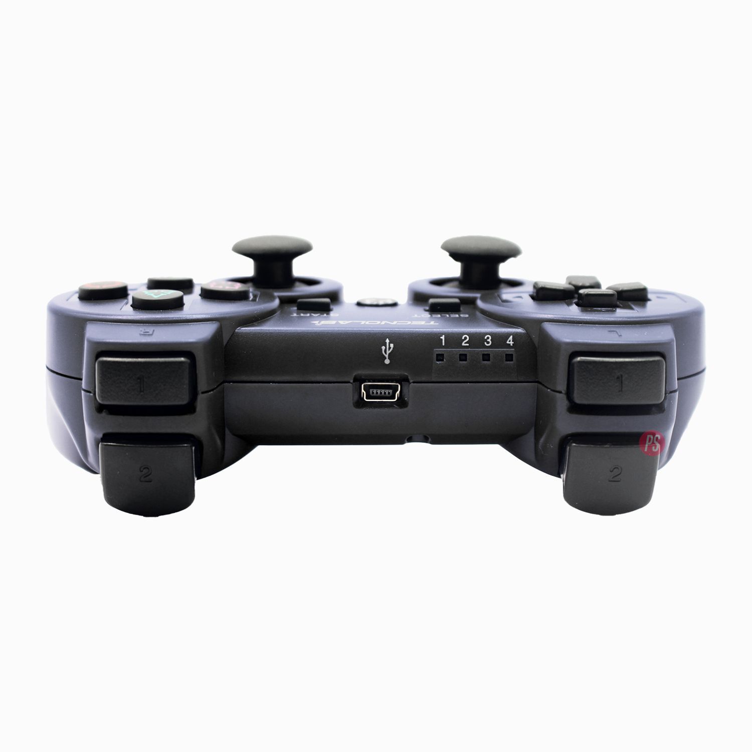 Joystick Compatible Ps3 Con Bluetooth Y Vibraci&oacute;n Negro - Ps image number 1.0