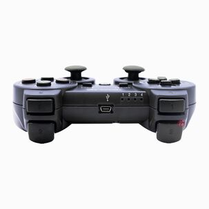 Joystick Compatible Ps3 Con Bluetooth Y Vibración Negro - Ps
