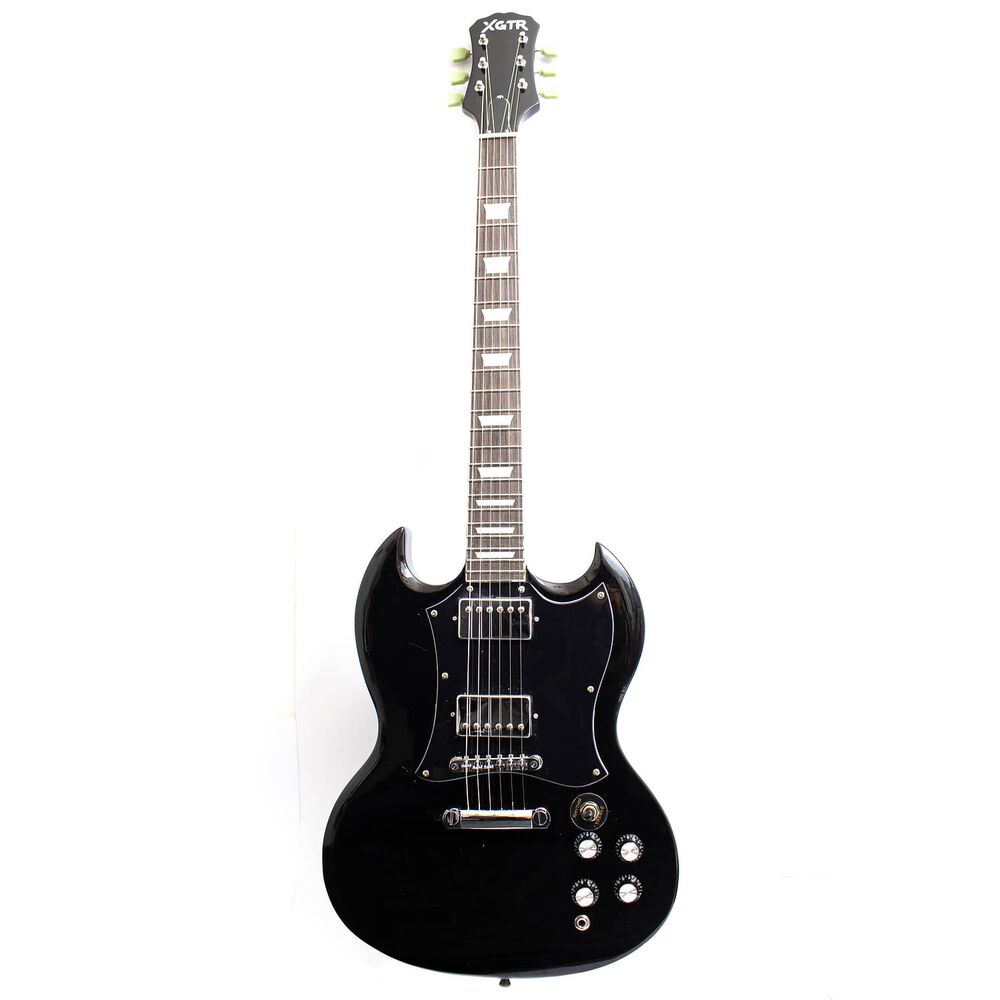 Guitarra El&eacute;ctrica Xgtr Sg Negra Sg120-bk image number 0.0