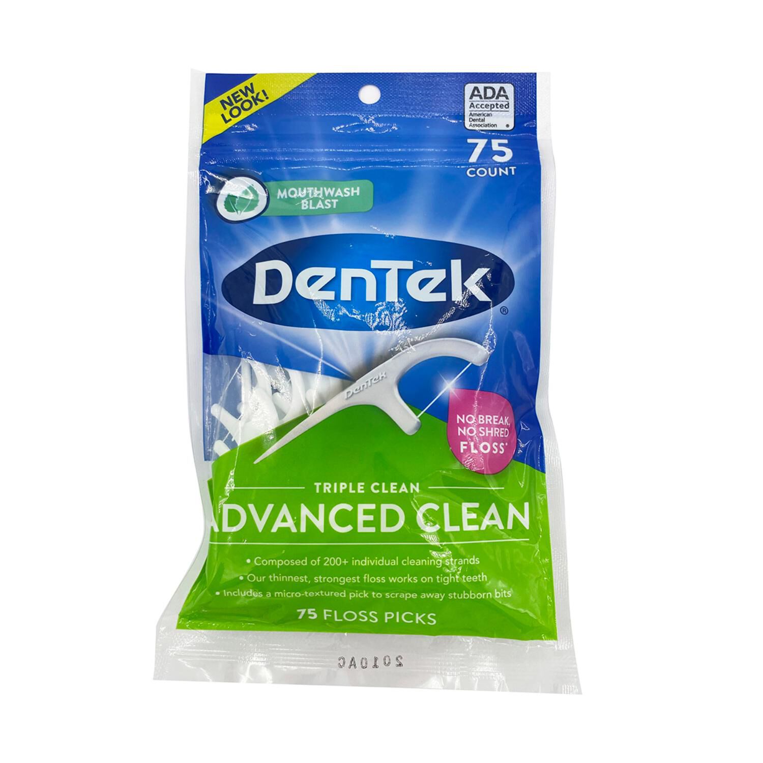 Hilo Dental Triple Clean Dentek 75 Unidades image number 2.0