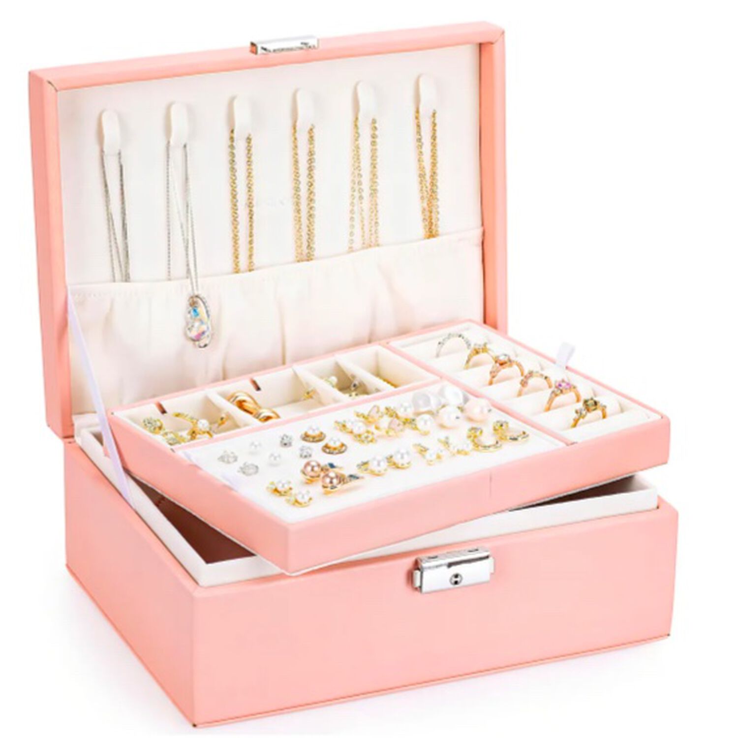 Organizador Joyas Rosado image number 0.0