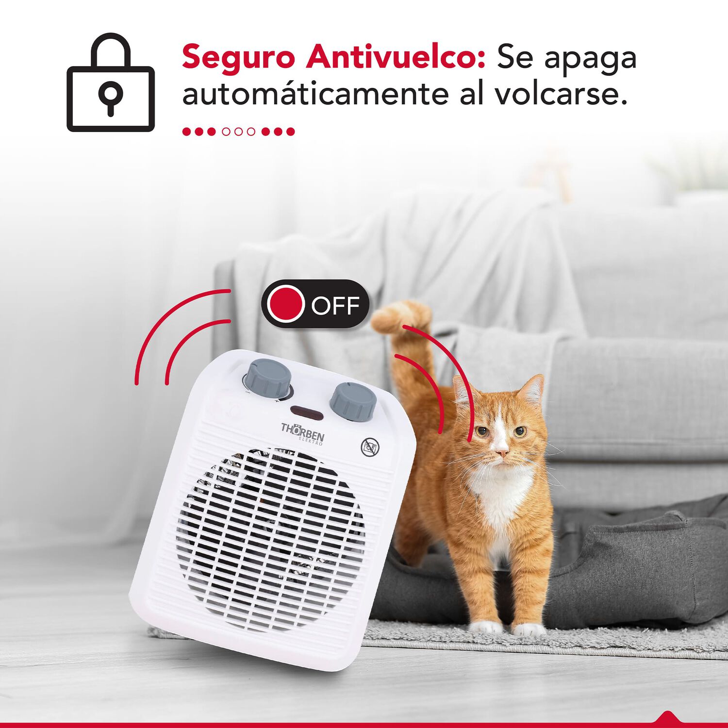 Termoventilador Thor Fh 2000 image number 4.0
