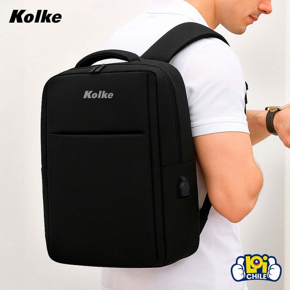 Mochila Ejecutiva Kolke Con Compartimiento Para Notebook image number 3.0