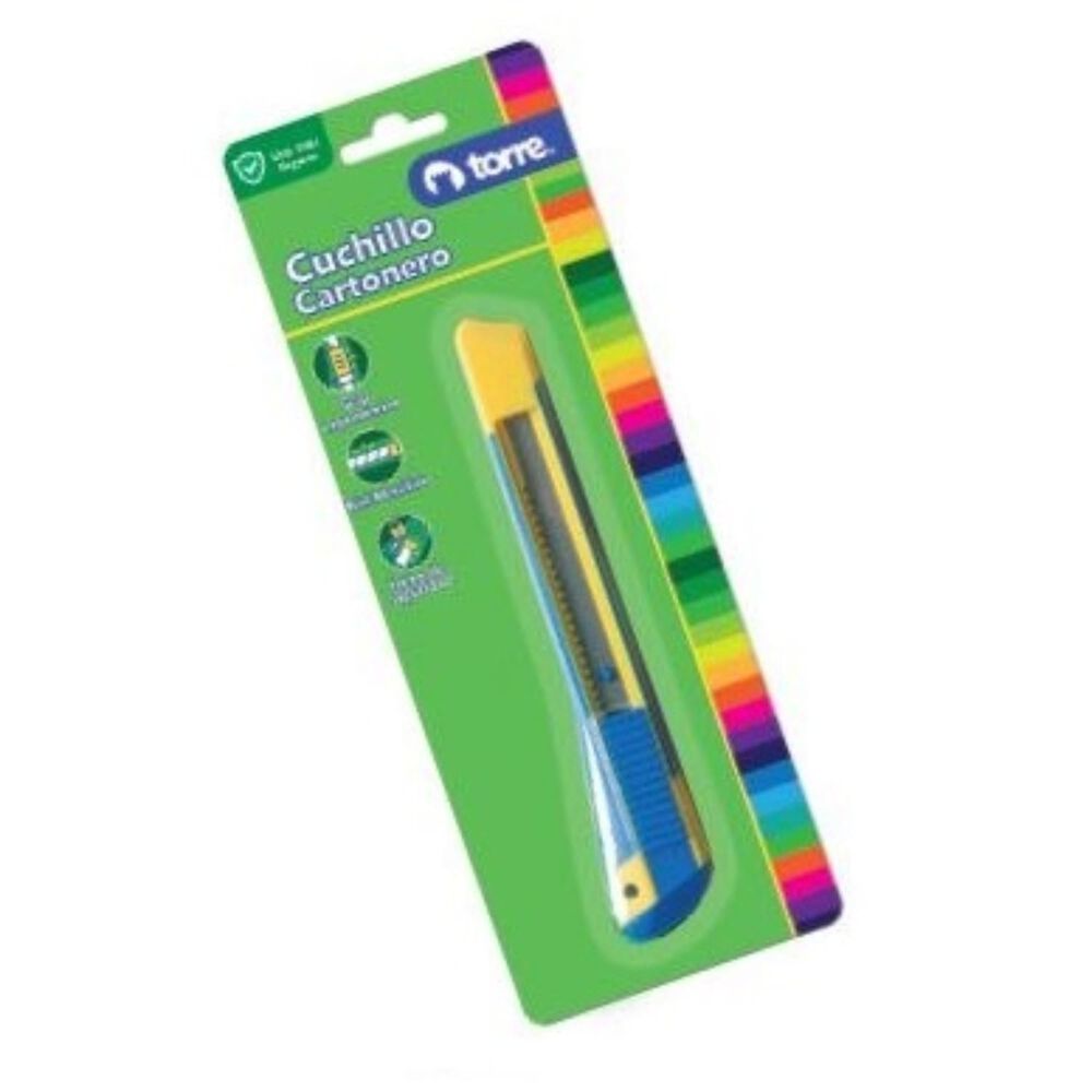 Pack X 4 Cuchillo Cartonero Grande Imagia Torre image number 1.0