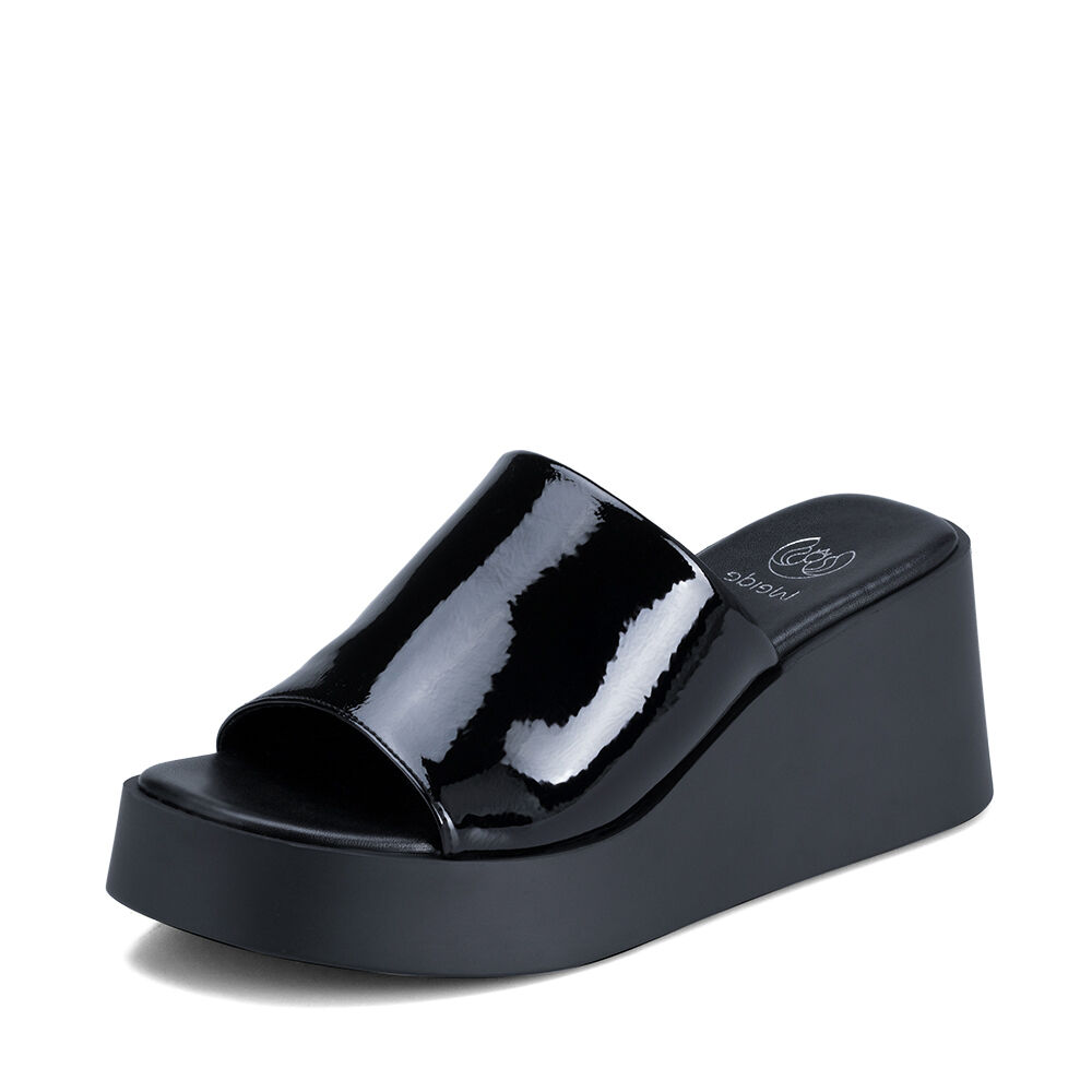 Sandalia Casual Plataforma Negra Mujer Weide Qiu330 image number 6.0