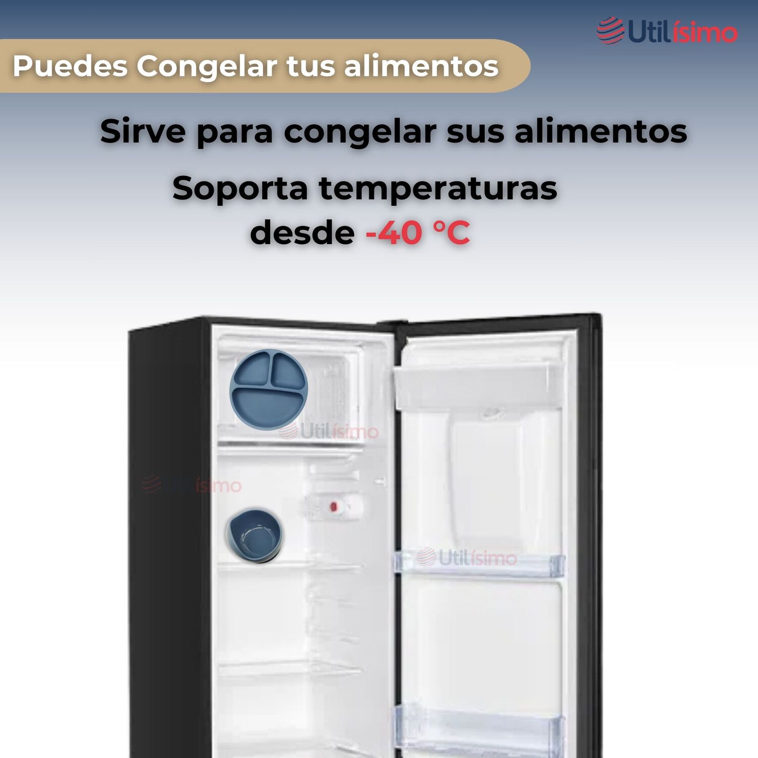 Set De Alimentaci&oacute;n Beb&eacute; Silicona 5 Piezas Libre Bpa Colores Surtidos image number 7.0