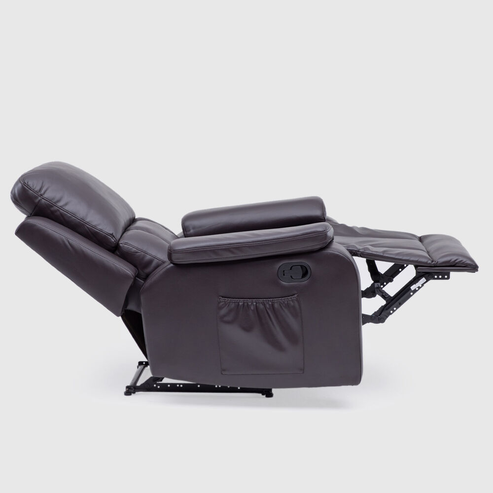 Berger Reclinable Moderno Masaje Café Madrid 8094rmbr image number 4.0