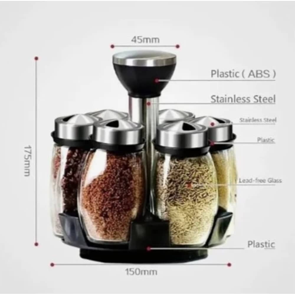 Condimentero Especiero Giratorio 360 Organizador image number 1.0