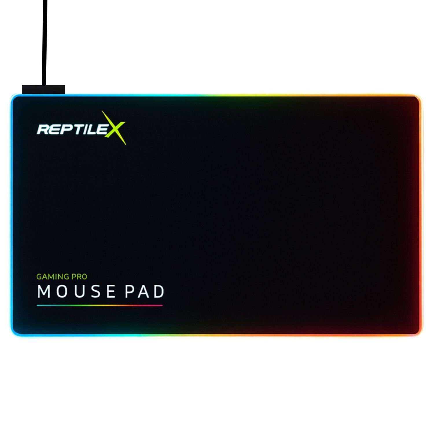 Mouse Pad Gamer Reptilex Con Iluminaci&oacute;nrgb 250x350mm Rx0023 image number 0.0