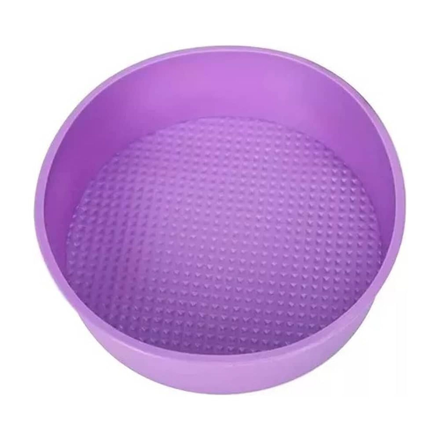 Molde De Silicona Morado Redondo Para Queque O Torta image number 0.0