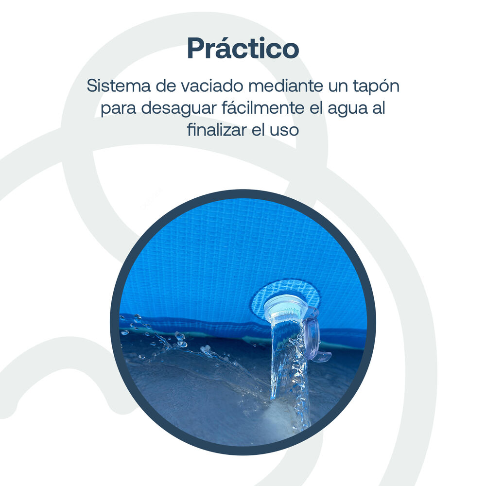 Piscina Estructural 152x152x33cm Besplash image number 2.0