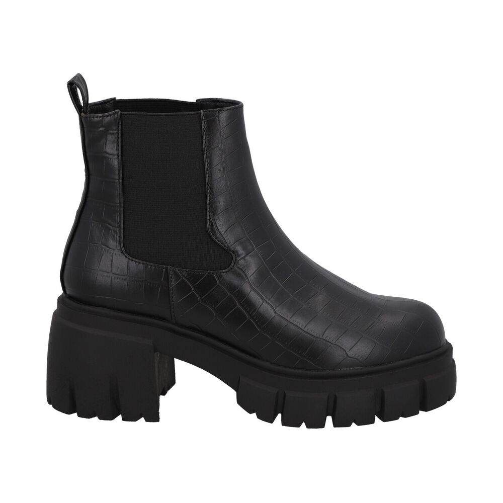 Botin Mujer Negro Plataforma Cecilia Detogni image number 0.0