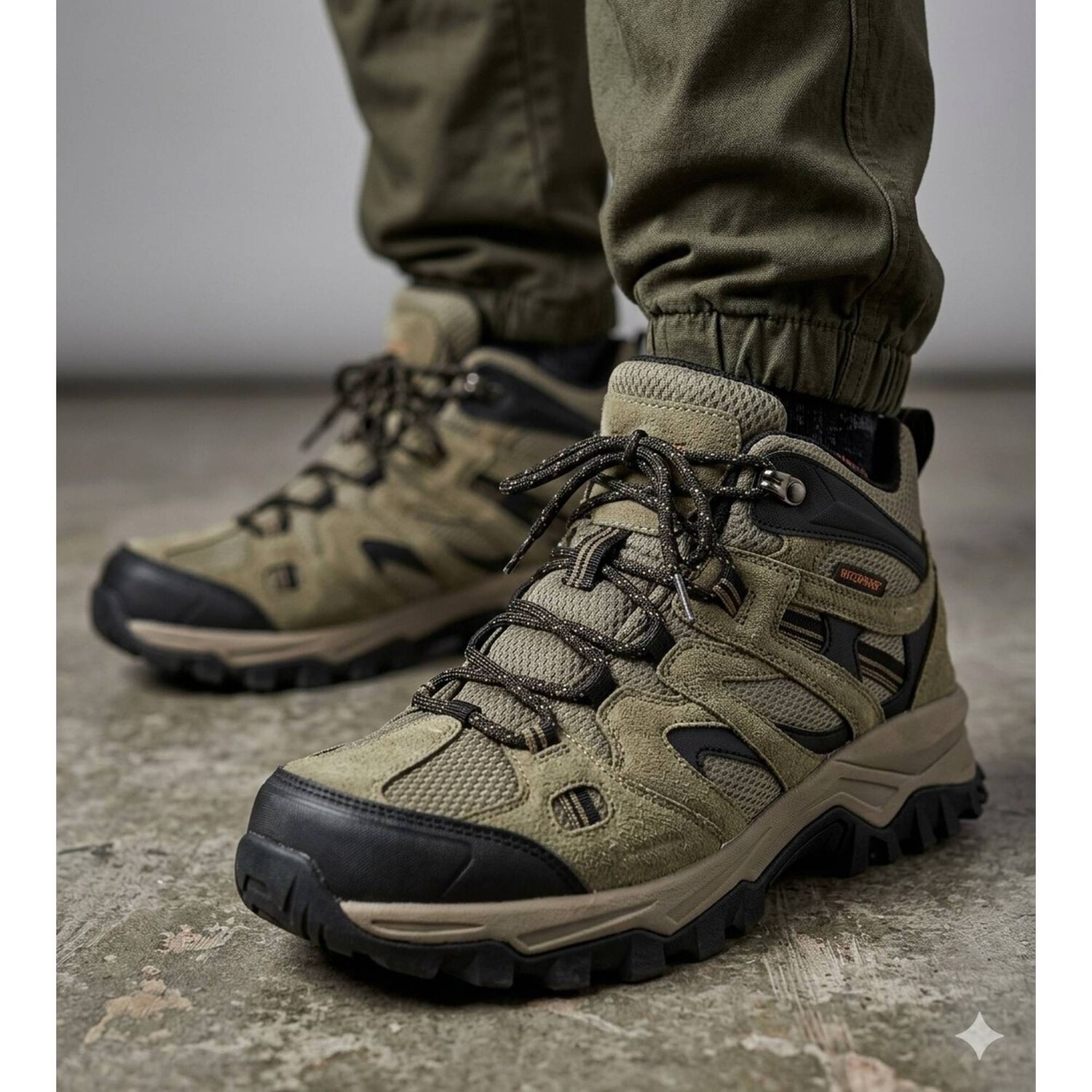 Botin Outdoor Waterproof Tejo Khaki Uns image number 4.0