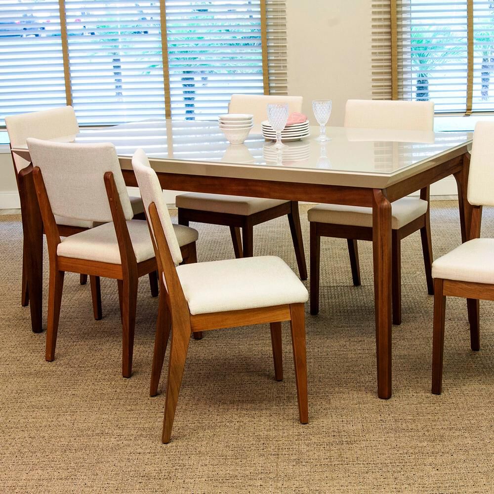 Juego De Comedor Casaideal Laurent / 6 Sillas image number 0.0