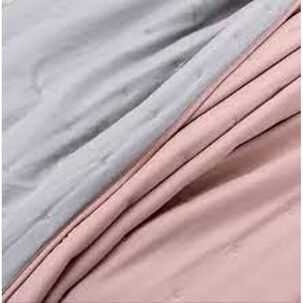 Cubrecama De Algod&oacute;n Bordado 1.5 Plazas