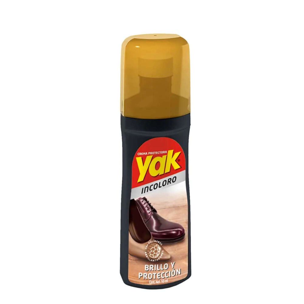 Betún Líquido Para Zapatos Incoloro 50ml - Yak image number 0.0