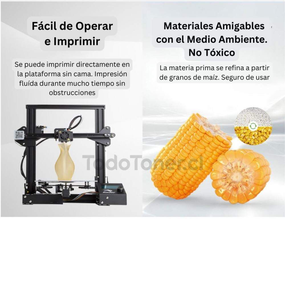 Filamento Pla+ Morado 1kg Esun image number 5.0