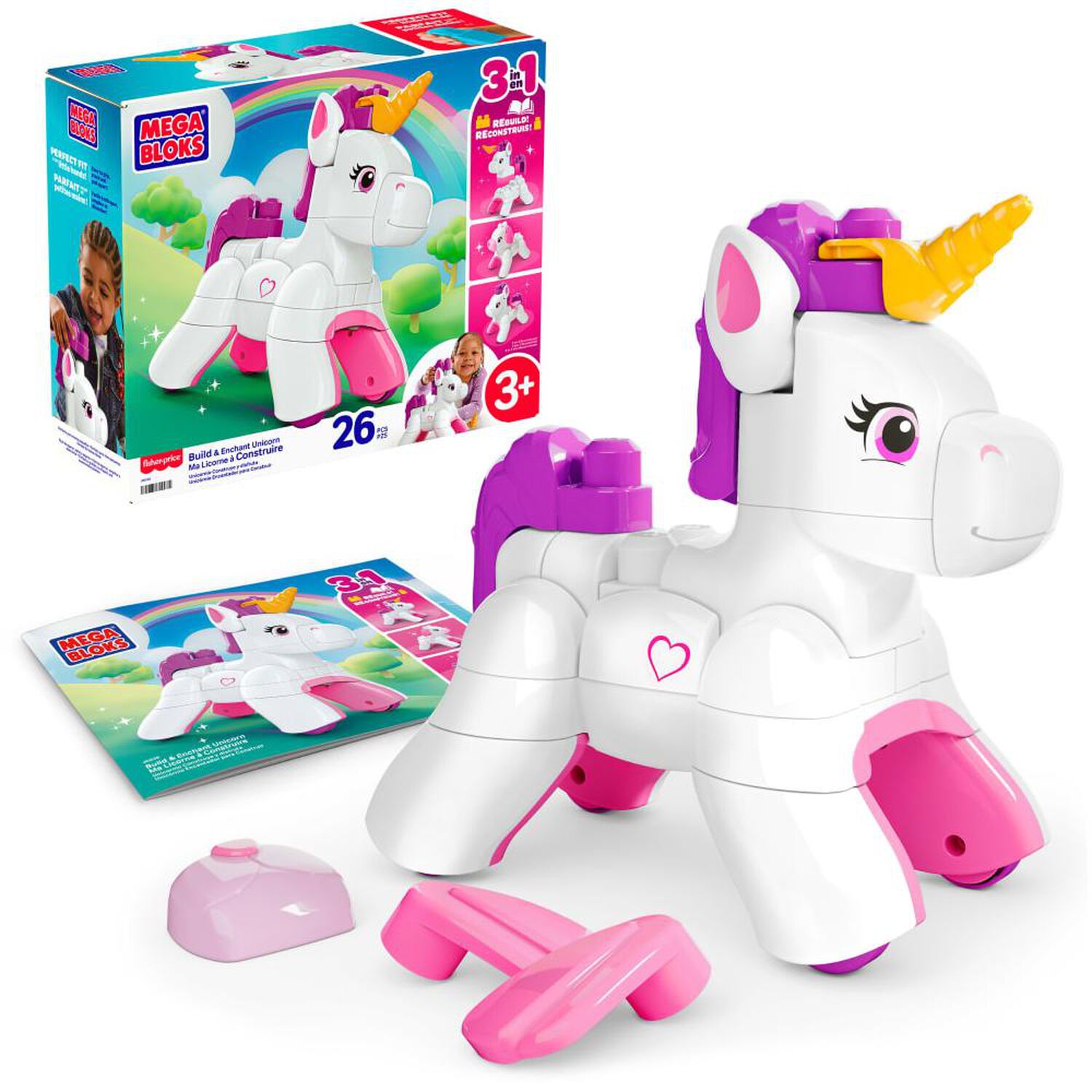 Set De Bloques Mega Bloks Unicornio image number 0.0