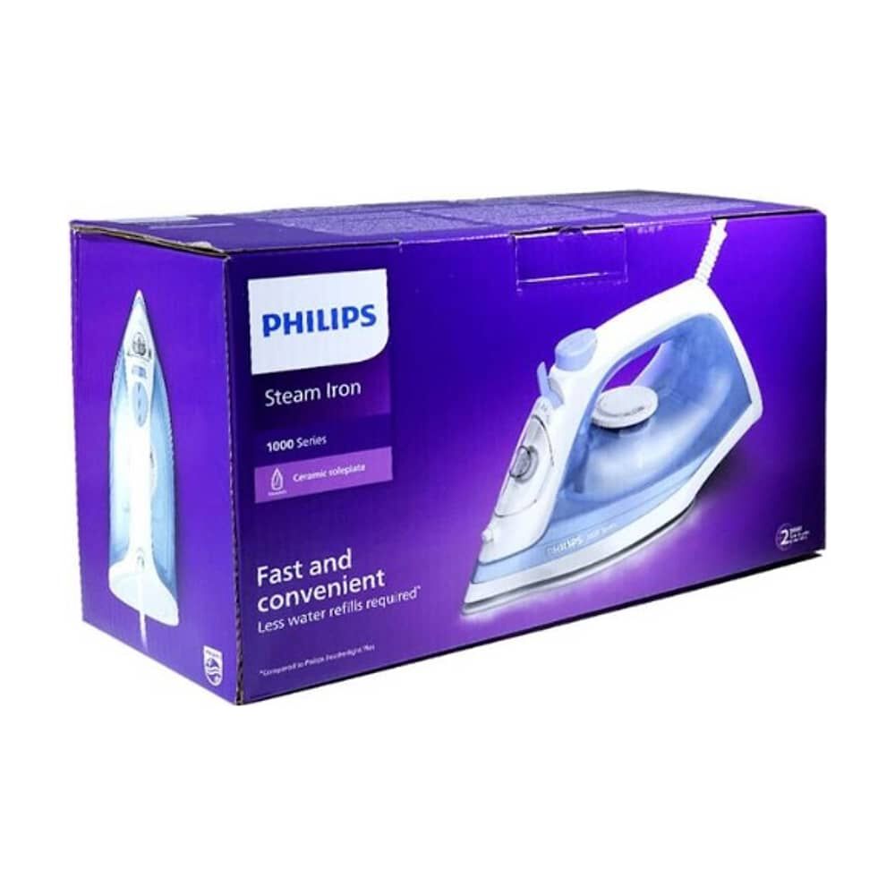 Plancha De Ropa A Vapor Philips 1000 Series 1600w Dst-1050 image number 2.0
