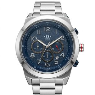 Reloj An&aacute;logo Hombre Umbro Plus Plateado Umbp-1500-124
