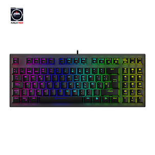 Teclado Gamer Chronos Tkl Negro Switch Outemu Red