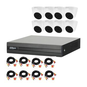 Kit Profesional Dahua Interior 8 Ch + 8 Cam 720p + 1tb