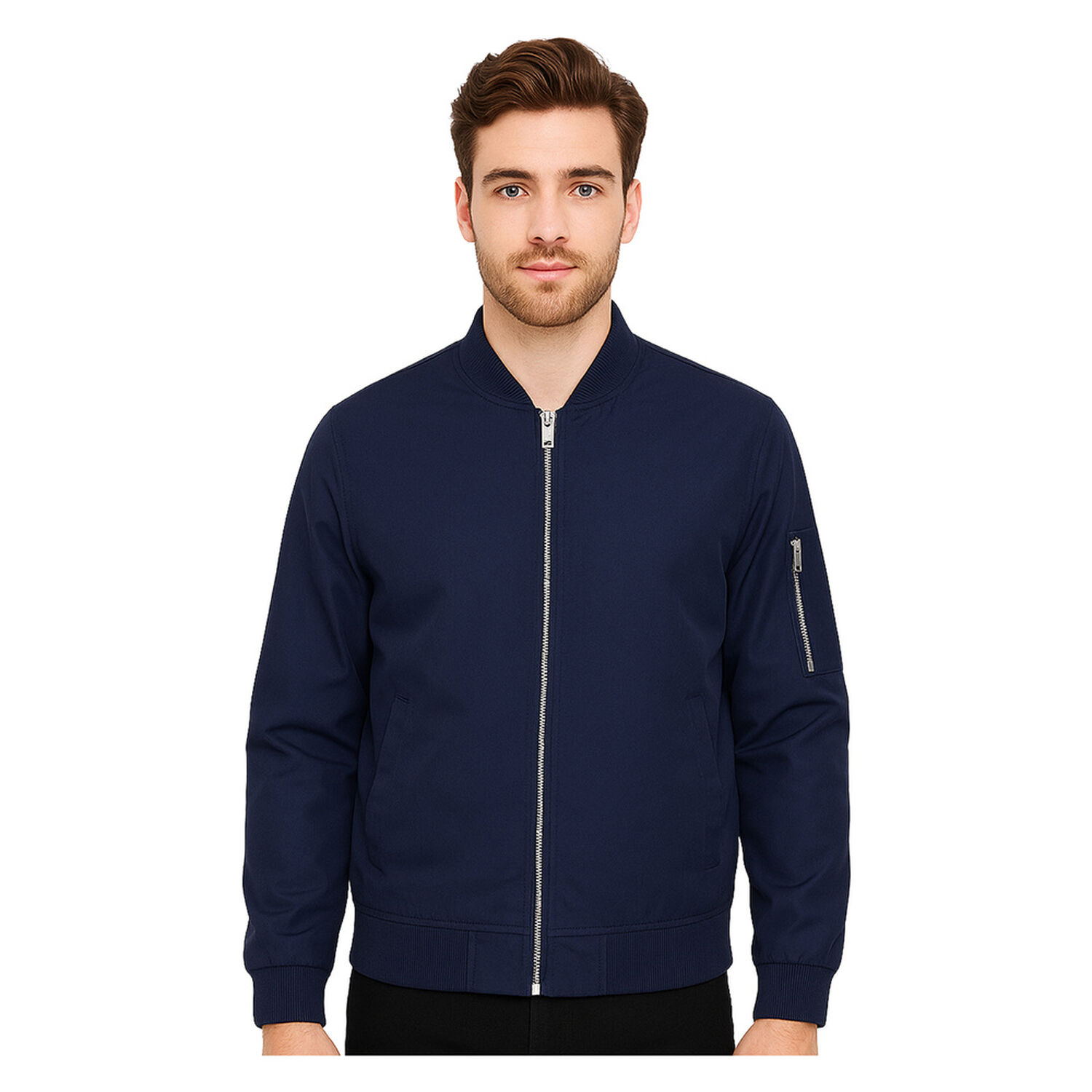Chaqueta Bomber Casual Ruppell Hombre image number 0.0