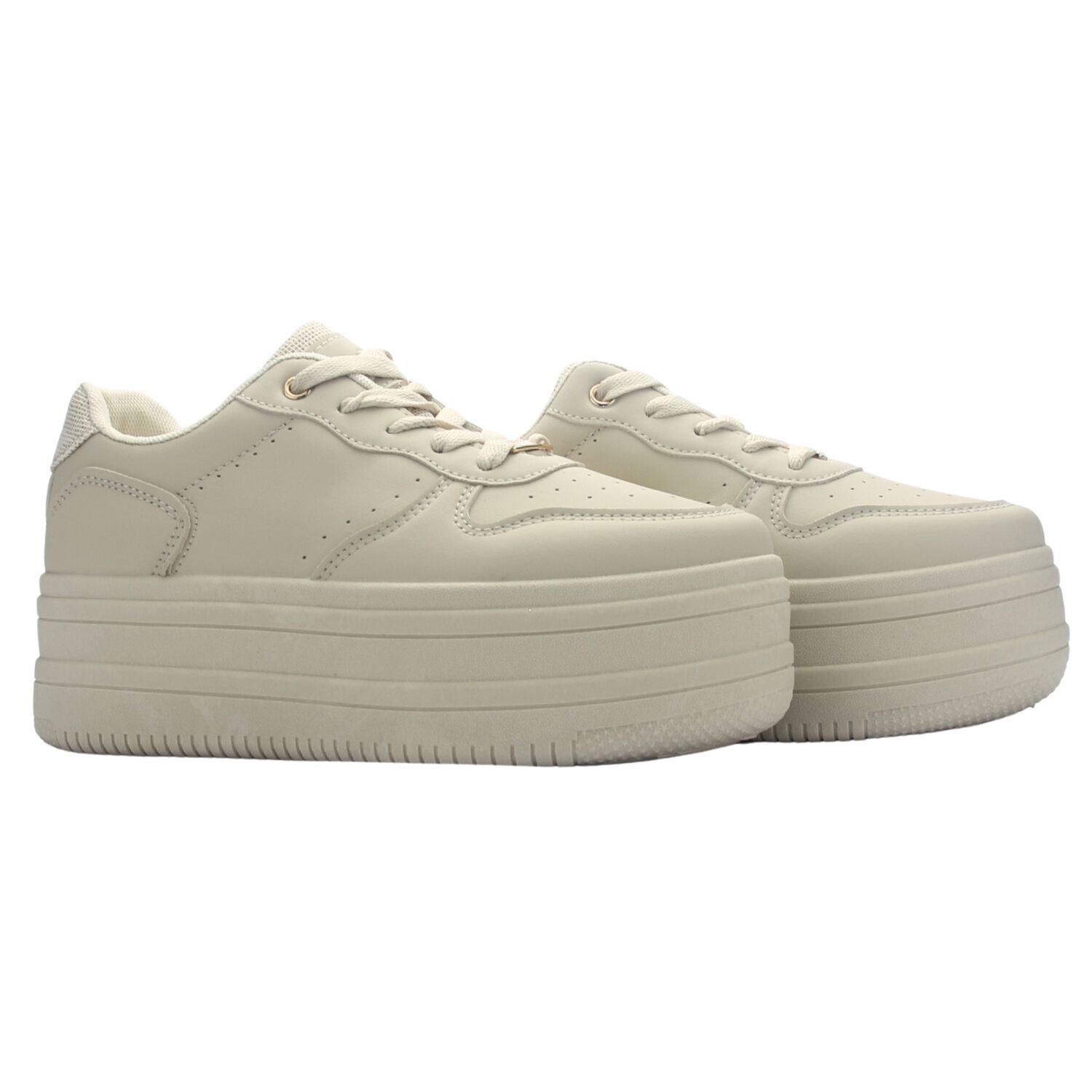Zapatilla Mujer Chalada Matrix-1 Beige Urbano image number 4.0
