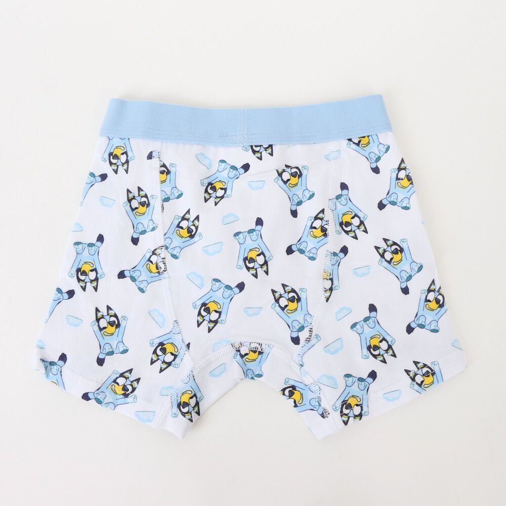 Tripack B&oacute;xer Ni&ntilde;o Celeste Full Print Bluey image number 4.0