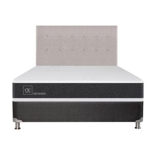 Box Spring Cic Ortopedic / 2 Plazas / Base Normal + Respaldo