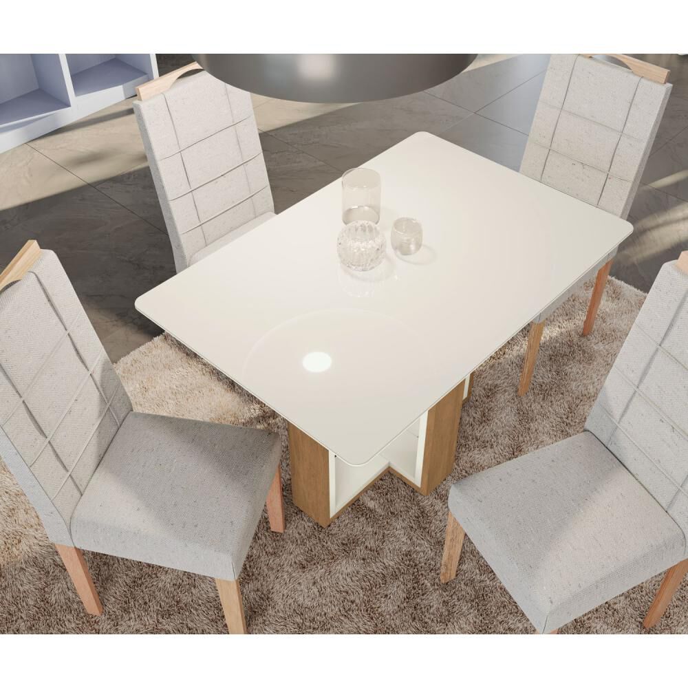 Juego De Comedor Yardas Parma / 4 Sillas image number 3.0