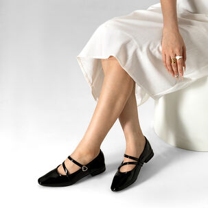 Zapato Mary Jane Estilo Elegante Mujer Weide Yl050