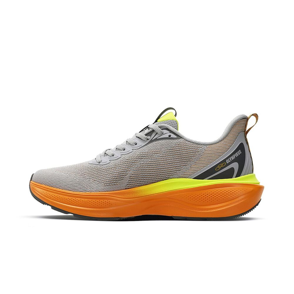 Zapatilla Running Hombre Pride 4 Gris/naranja image number 2.0