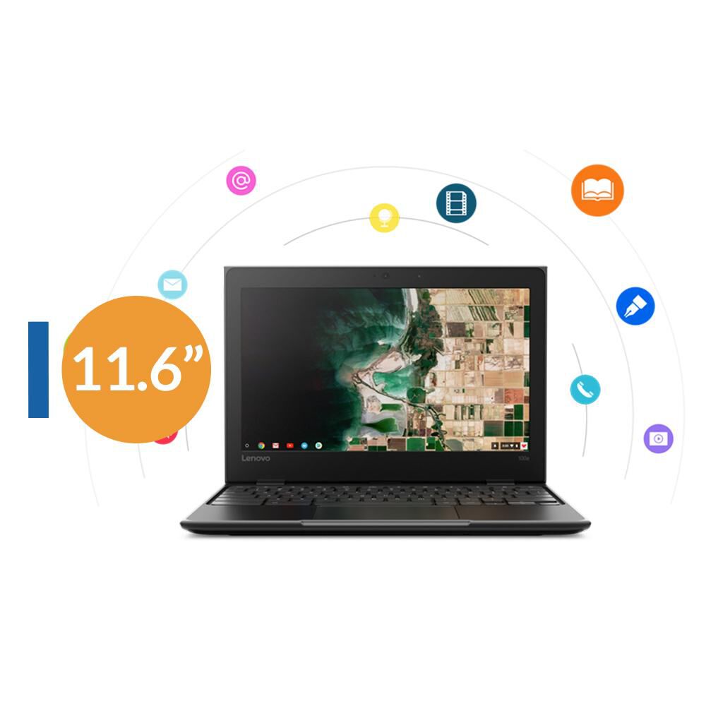 Chromebook 11.6" Lenovo 100E / Intel Celeron / 4 GB RAM / Intel UHD Graphics 600 / 32 GB SSD image number 0.0
