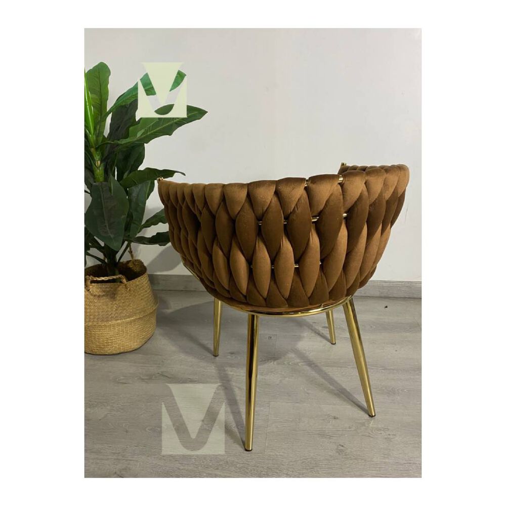 Pack 2 Sitiales Royal Queen Velvet Gold image number 3.0