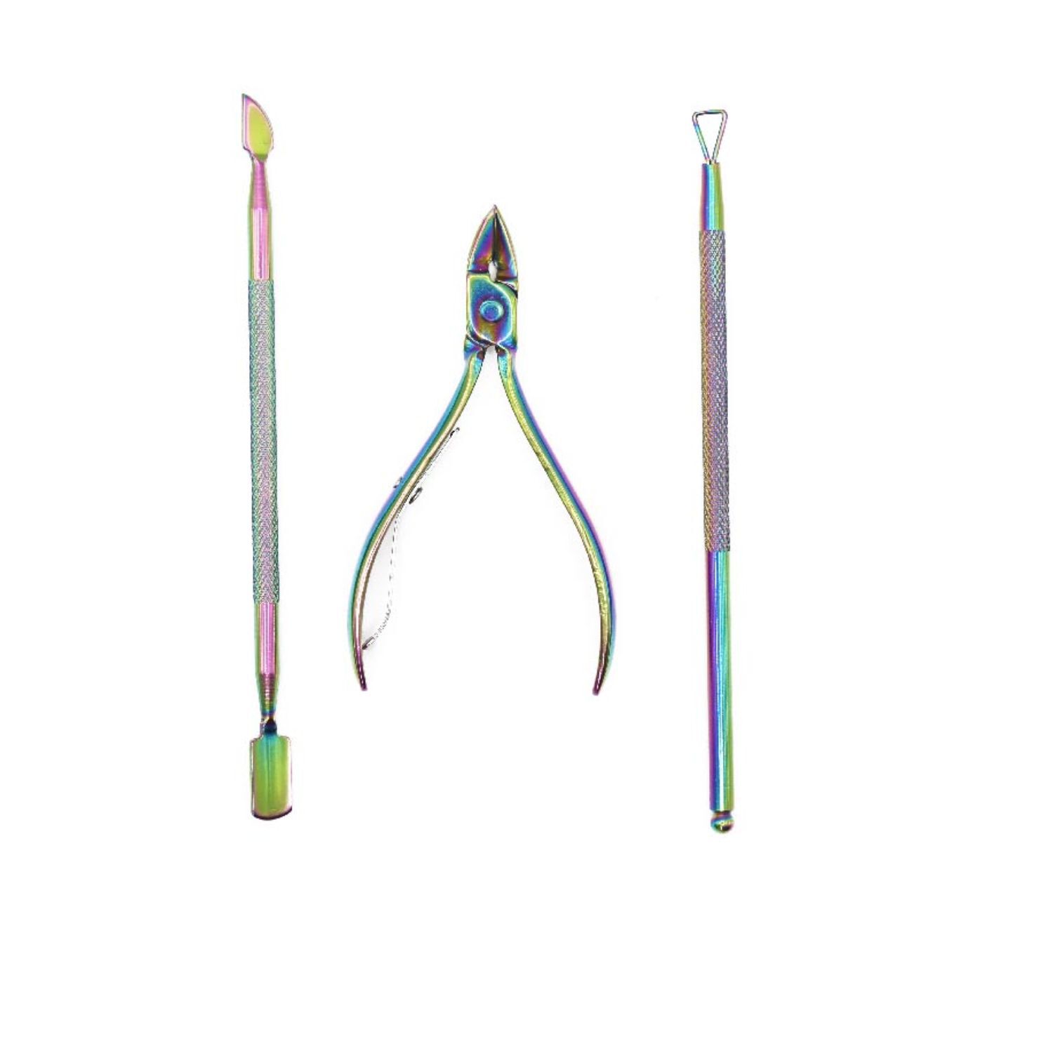 Set De Manicura Flower Secret Tornasol 13cm 3 Piezas image number 0.0
