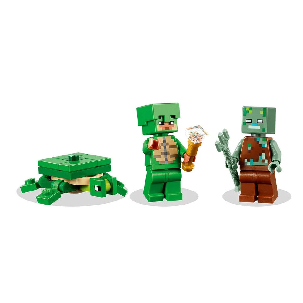 Lego Minecraft La Casa-tortuga De La Playa - 21254 image number 4.0