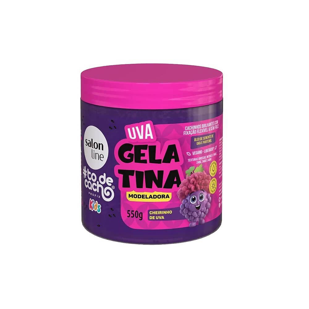 Todecacho Gelatina Modeladora Kids De Uva 550gr Salon Line image number 0.0