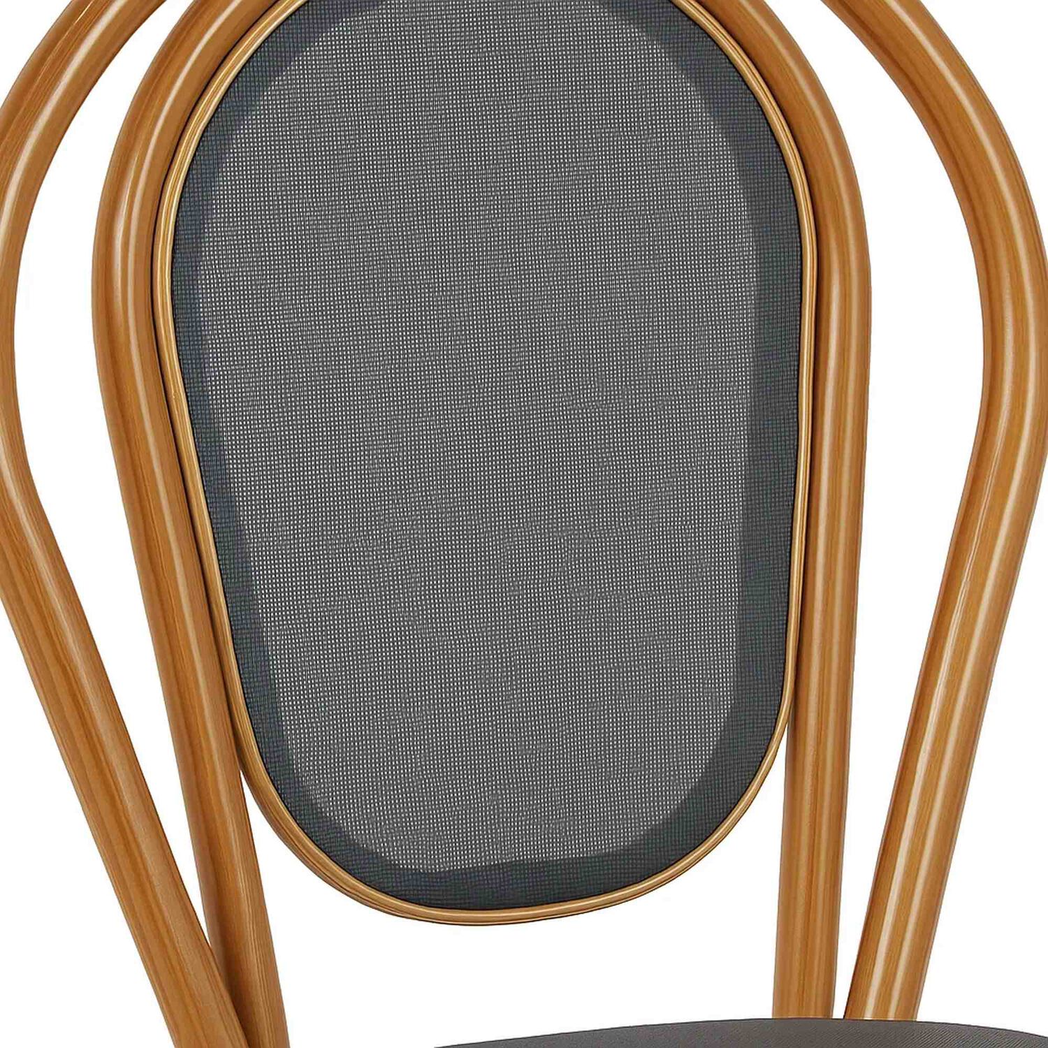 Pack De 4 Sillas Provence Parisina Rattan - Gris Oscuro image number 5.0