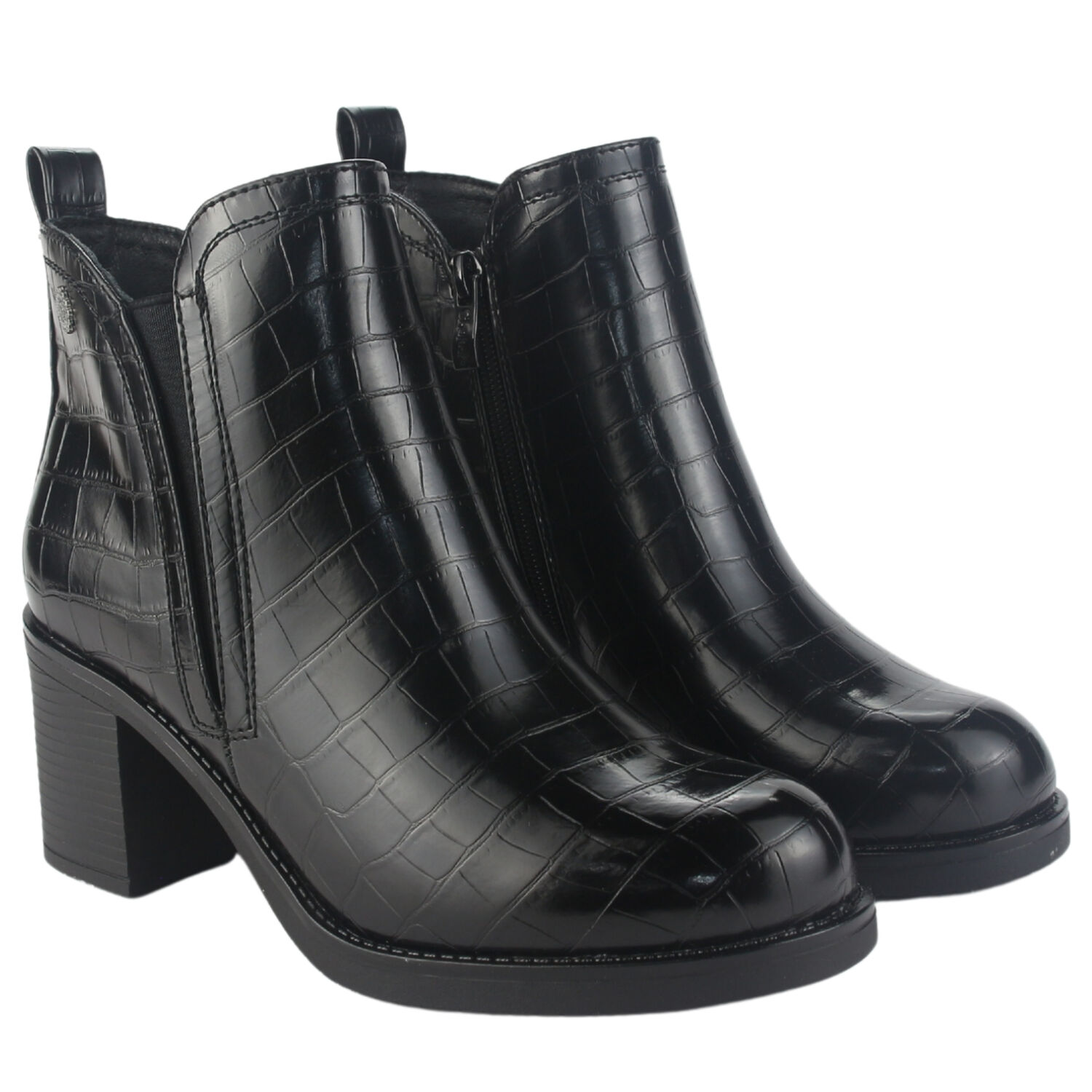 Botin Chalada Mujer Prata-6 Negro Casual image number 4.0
