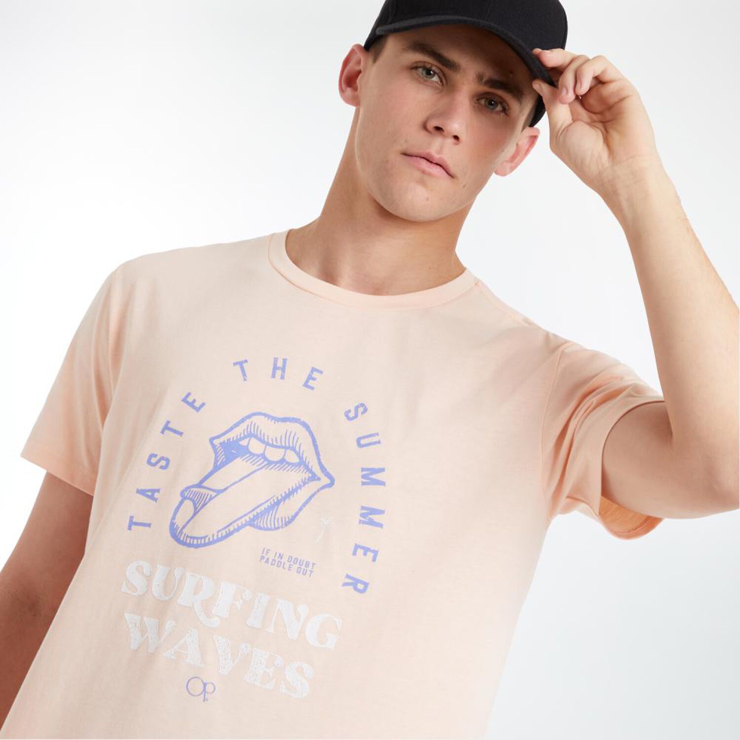 Polera Regular Manga Corta Cuello Redondo Hombre Ocean Pacific image number 4.0
