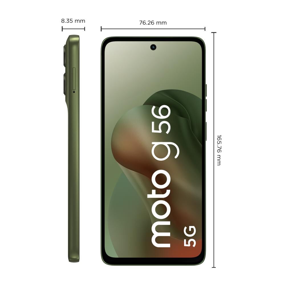Smartphone Motorola Moto G56 / 5G / 256 GB / Verde / Liberado image number 6.0