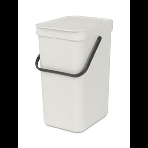 Basurero Sort & Go 12 Lt Light Grey