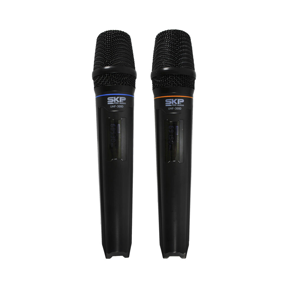 Microfono Doble Inalambrico Skp Uhf 300d image number 1.0