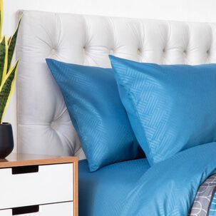 Set Plumón + Juego De Sábanas Casaideal Milan / 2 Plazas